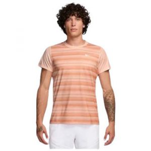Nike Court Dri-FIT Victory Print T-shirt Hommes - Corail