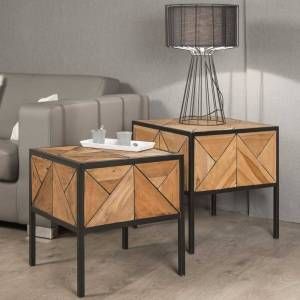 Image de Wanda Collection Set tables basses TECK CASTLE 50