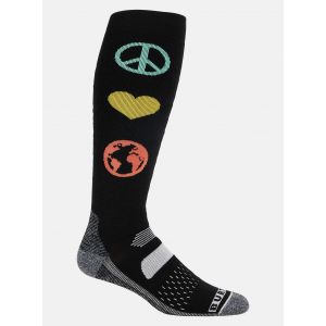 Burton Snowboard Chaussettes Performance interm&eacute;diaires homme, We Ride Together, L