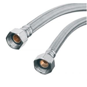 Invena Flexi cuisine souple bassin monobloc connecteur du robinet tuyau d'arrosage 1/2 'x 1/2' de longueur de 30cm