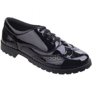 Hush Puppies Derbies en cuir EADIE JNR - Fille (33 EUR) (Noir) - UTFS5564