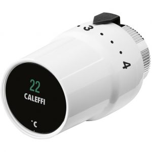 Image de Caleffi Tête thermostatique avec indicateur de la température ambiante 202000