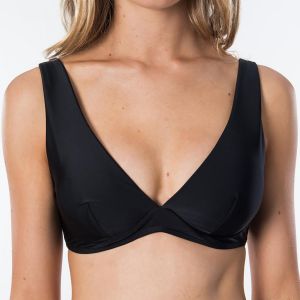 Rip Curl Classic Surf Eco D-dd Plunge Top XS Black - Black - XS