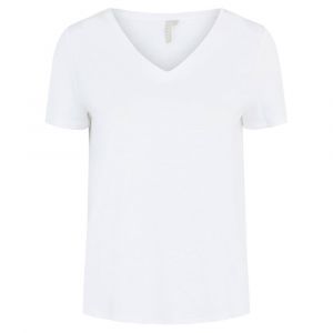 Pieces T-shirt Manche Courte Penny M Bright White