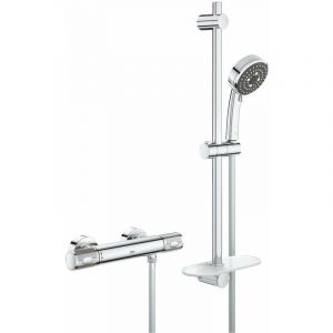 Image de Grohe Ensemble de douche thermostatique Precision Feel Chromé 34791000 (Import Allemagne)