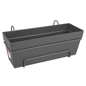 Elho Loft Urban Trough All-in-1 50 - Bac balcon 49,3 x 25 cm