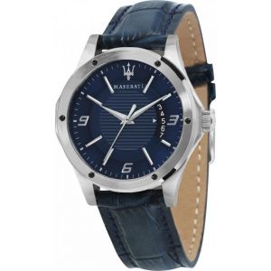 Maserati R8851127003 - Montre pour homme avec bracelet en cuir