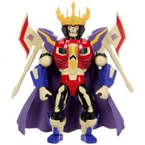 Mattel Masters of Universe Origins & Transformers JGT19 Figurines d'action, Environ 14 cm, Collaboration Mobile, avec 16 Points de Mouvement, Accessoires et Mini Bande dessin&eacute;e