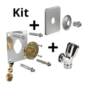 Watts Industries Kit ROBIFIX PER O12-F1/2 compression+cache inox+rob MAL mono
