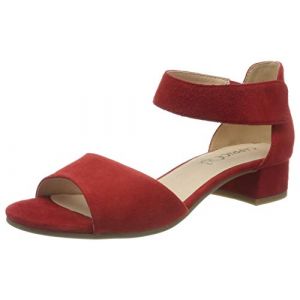 Caprice : sandales avec semelle onAIR - Rouge - Taille 65