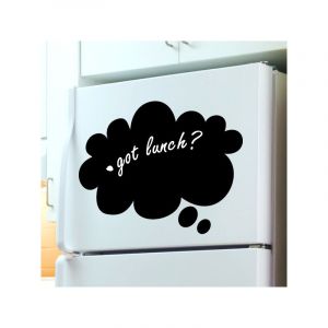Ambiance Sticker Ardoise Tableau Noir - Stickers Muraux Adhésif Effaçable - Nuage - H75 x L120 cm