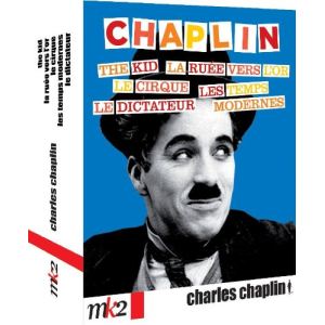 Coffret Chaplin - Le dictateur + Les temps modernes + La ruée vers l'or + Le cirque + The Kid