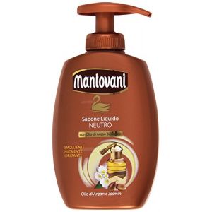 Mantovani Sapone Liquido Neutro Jasmin con Olio di Argan Biologico - 300 ml