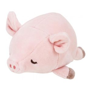 Trousselier Peluche NEMU NEMU - Pinkie le Cochon - Coussin à câliner - Ultra doux - Taille S - 11 cm