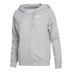 Nike Sweat à capuche et zip Sportswear Club Fleece pour Femme - Gris - Taille S - Female