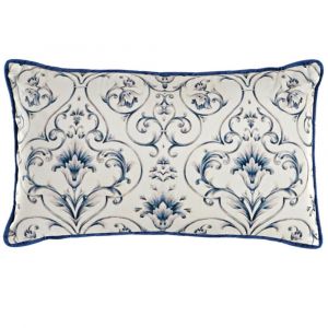Coussin fleurs DKD Home Decor