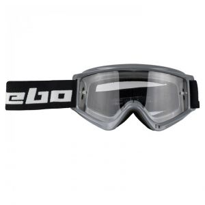 Hebo Masque Gravity II gris avec verre transparent