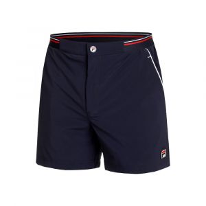 FILA Stephan Shorts Hommes - Bleu Fonc&eacute;, Multicouleur