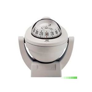 Image de Plastimo Compas Offshore 75 écl., mini-fût horiz/vert, blanc, rosace blanche