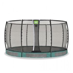 Exit Toys Trampoline enterré Allure Premium ø427cm - vert