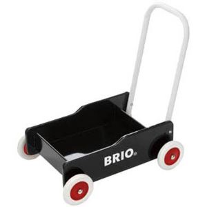 Image de Brio Chariot de marche noir avec frein