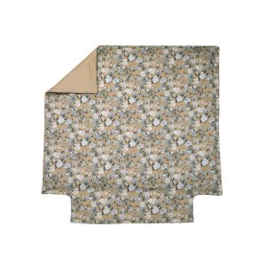 Blanc des vosges Housse de couette satin IMPERIAL Chanvre