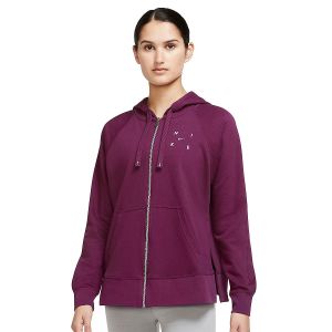 Nike Sweatshirt zippé de training à capuche femme dri-fit get fit women's full-z