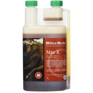 Hilton Herbs NAV-X Gold 1 L Compl&eacute;ment Alimentaire Cheval Foubure et Naviculaire