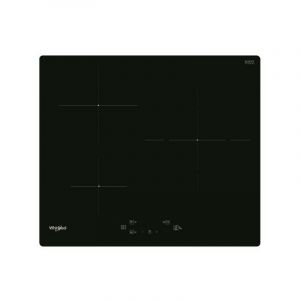Whirlpool Plaque de cuisson Induction 3 foyers 7200W Double zone 6eme Sens - Noir