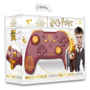 Freaks and Geeks Harry Potter - Manette Switch Sans Fil Câble 1M - Gryffondor - Rouge