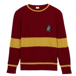 Pull tricot&eacute; - Cerda - Harry Potter - Rouge - 2XL - Homme