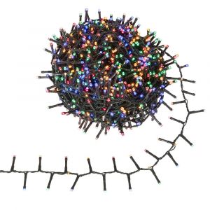 Guirlande lumineuse solaire BOA 1665 LED Multicolore 25 Mètres et 8 jeux de lumière