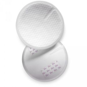 Philips Lot de 100 coussinets d'allaitement jetables blanc