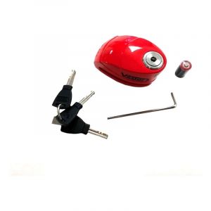 Vector Bloque-disque alarme SRA rouge