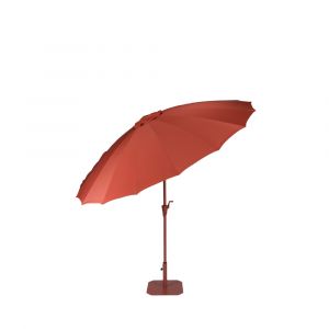 Zuiver Parasol en polyester rouge Sunshine Sunbrella