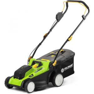 Fieldmann Tondeuse sans fil - 20V - Coupe 37 cm - Hauteur max 75 mm - Batterie et chargeur non inclus