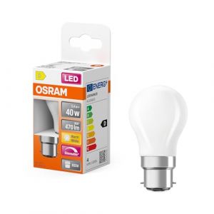 Osram BTE1 LED Sph verre dep var 4,8W=40B22chO
