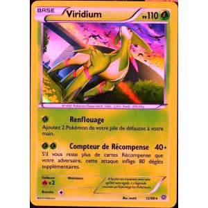 Asmod&eacute;e Viridium - Carte Pok&eacute;mon 12/98 Holo Xy Origines Antiques