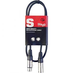 Stagg SMC1 1 Metre Microphone Cable XLR-m to XLR-f