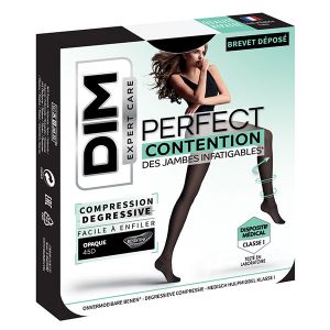 DIM Coll Perfect Opaque Noir T2