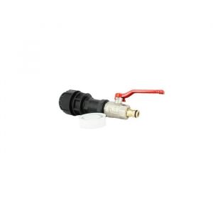 Multicuves - Vanne 1/4 de tour laiton - embout rapide - kit couplage cuve