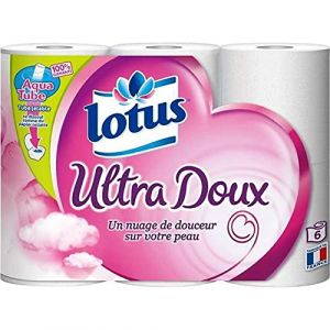 Lotus “Ultra Doux” Aquatube 6 Rouleaux (lot de 3)