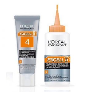 L'Oréal Men Expert Excell 5 - Gel-crème colorant châtain profond naturel