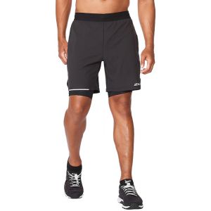 Image de 2XU " Aero 2in1 7" Shorts Men, noir XL Pantalons de compression"