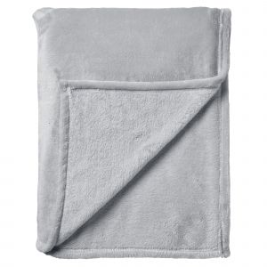 Dutch Decor Plaid en polyester 150x200 cm Gris souris