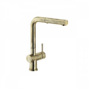 Image de Franke Active Plus 457156 Mitigeur à douchette double-jets extractible Bronze