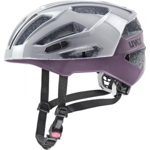 Uvex Gravel-X Casque, gris/violet 52-57cm Casques route