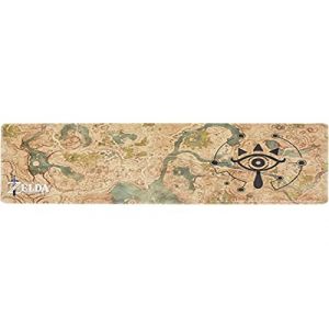ZELDA TAPIS DE BUREAU SOUS MAIN CARTE DU MONDE DE BREATH