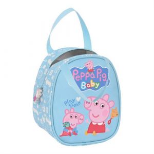 Sac glacière goûter Peppa Pig Baby clair 19 22 14 cm