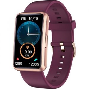 HUAKUA Montre Podometre Marche Bracelet Non Connectée Simple 1.47 Pouces Etanche IP68 pour Femme Homme Enfant Trackers d'Activité Sport Course à Pied Marche KM Calories Sommeil Chronometre Minuteur